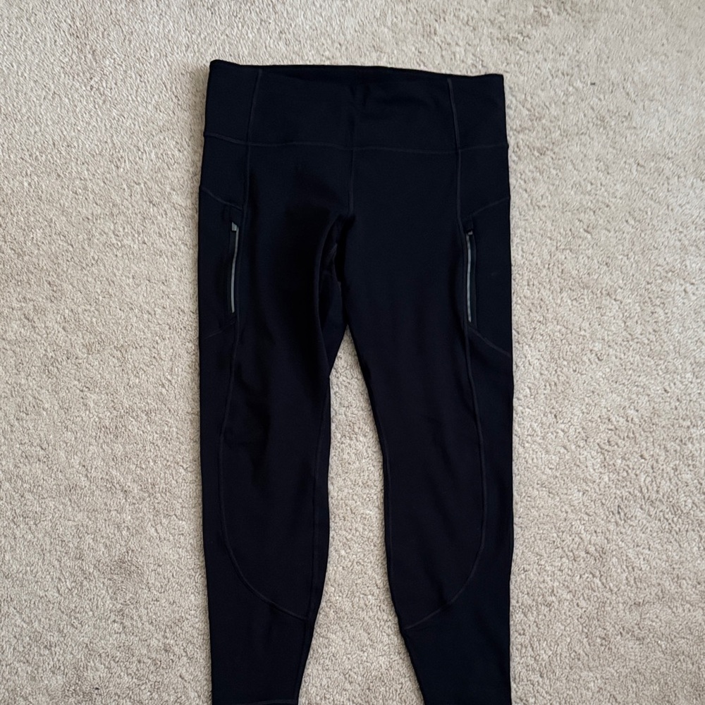 Athleta Black Rainier Tights